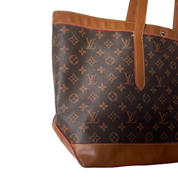 Louis Vuitton Sac Weekend Monogram tote bag Monogram canvas - Picture 3 of 9